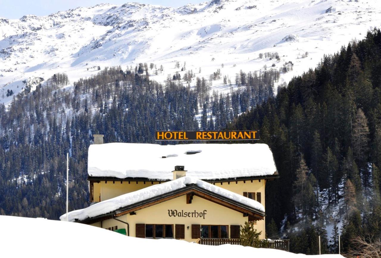 Hotel Restaurant Walserhof Medels Im Rheinwald Buitenkant foto