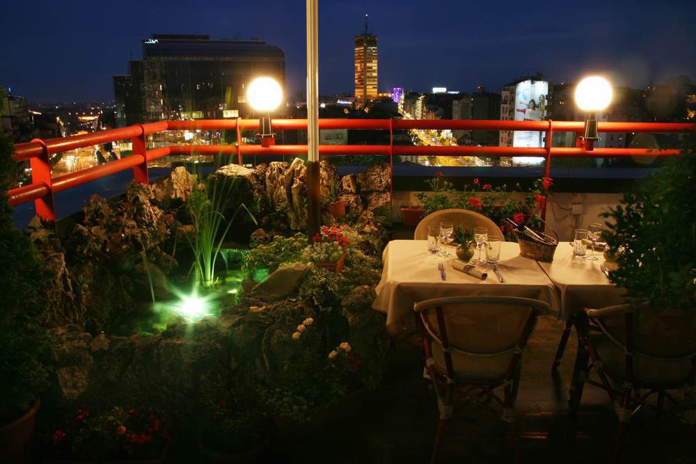 Hotel Slavija Lux Belgrado Restaurant foto