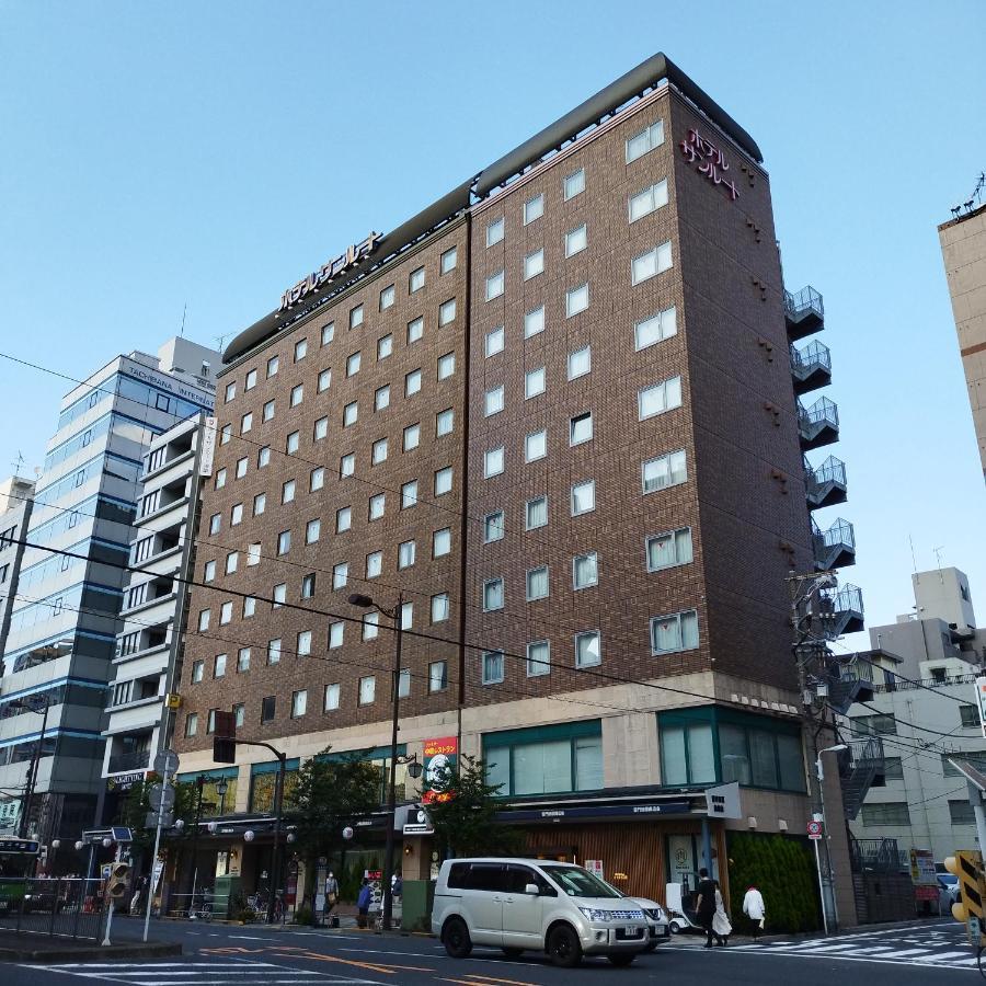 Hotel Sunroute Asakusa Tokio Buitenkant foto