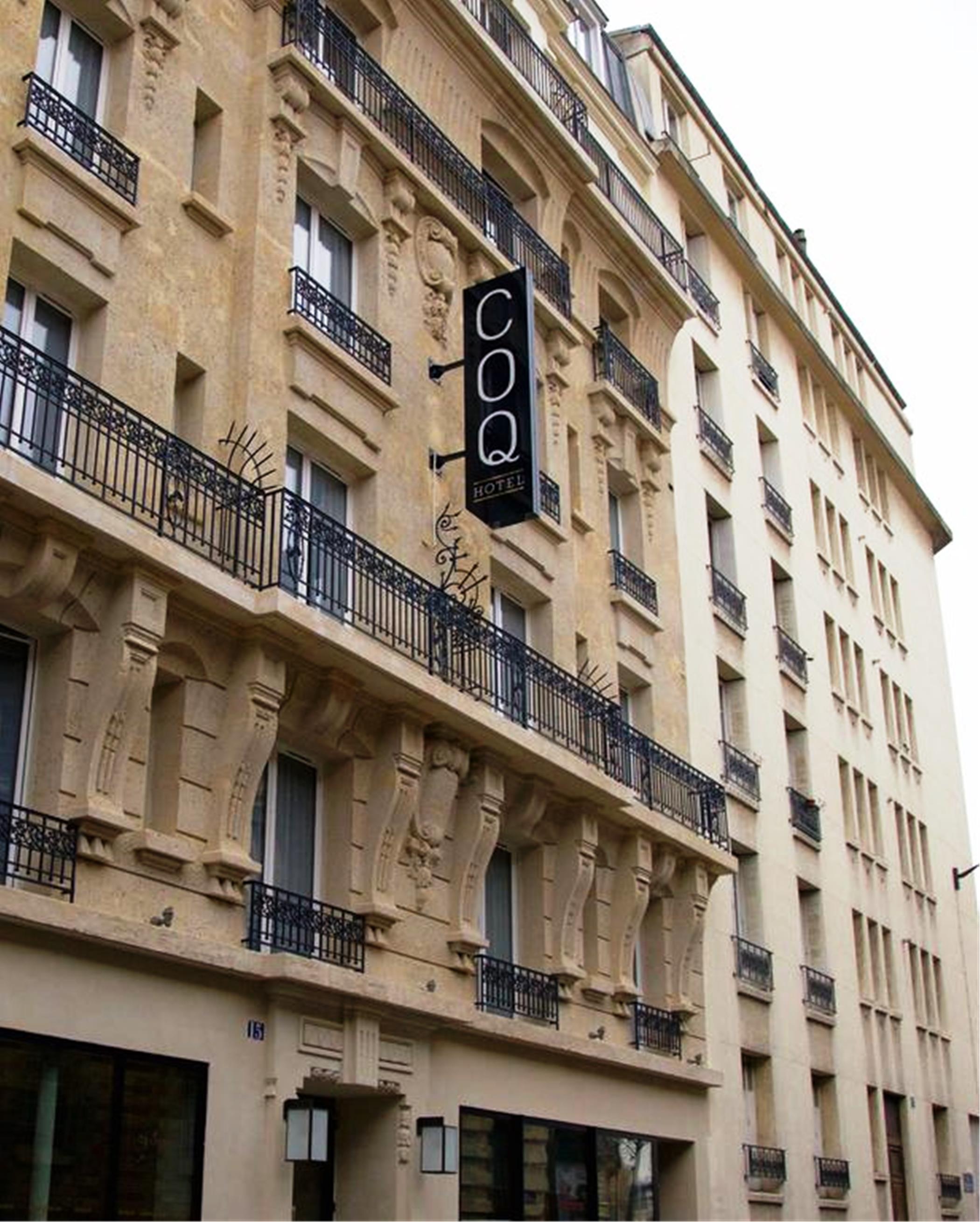 COQ Hotel Parijs Buitenkant foto
