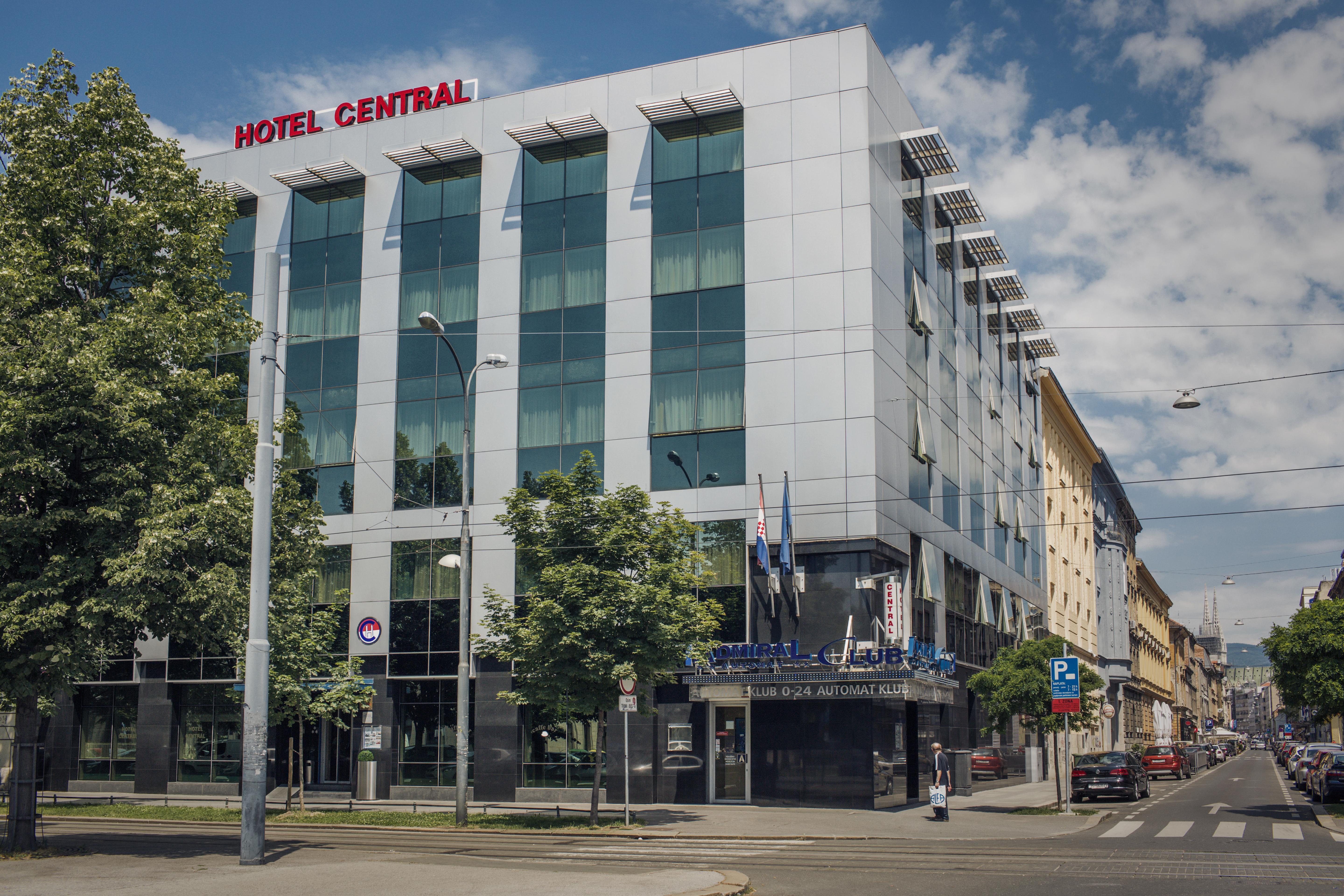 Hotel Central Zagreb Buitenkant foto