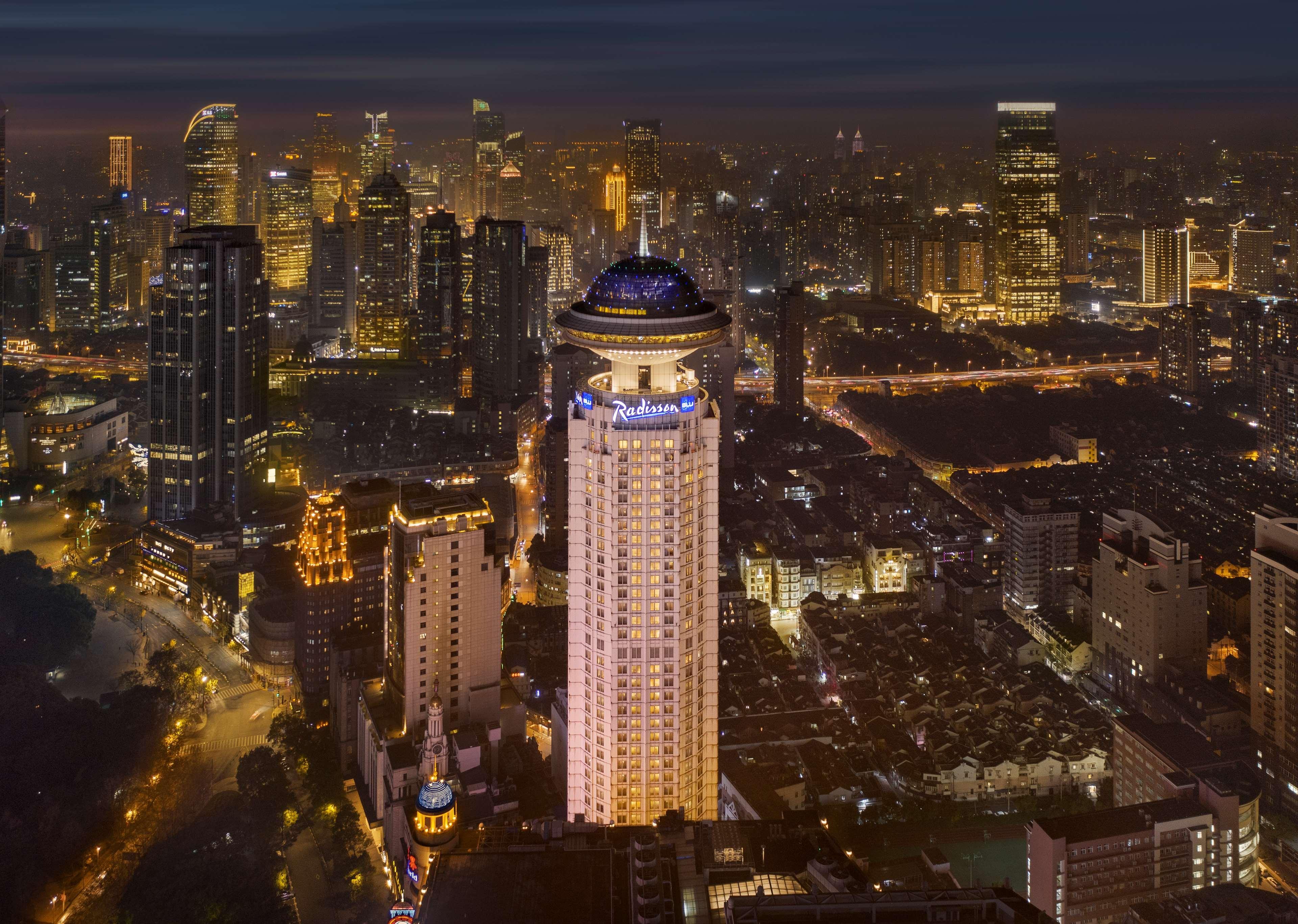 Radisson Blu Hotel Shanghai New World Buitenkant foto
