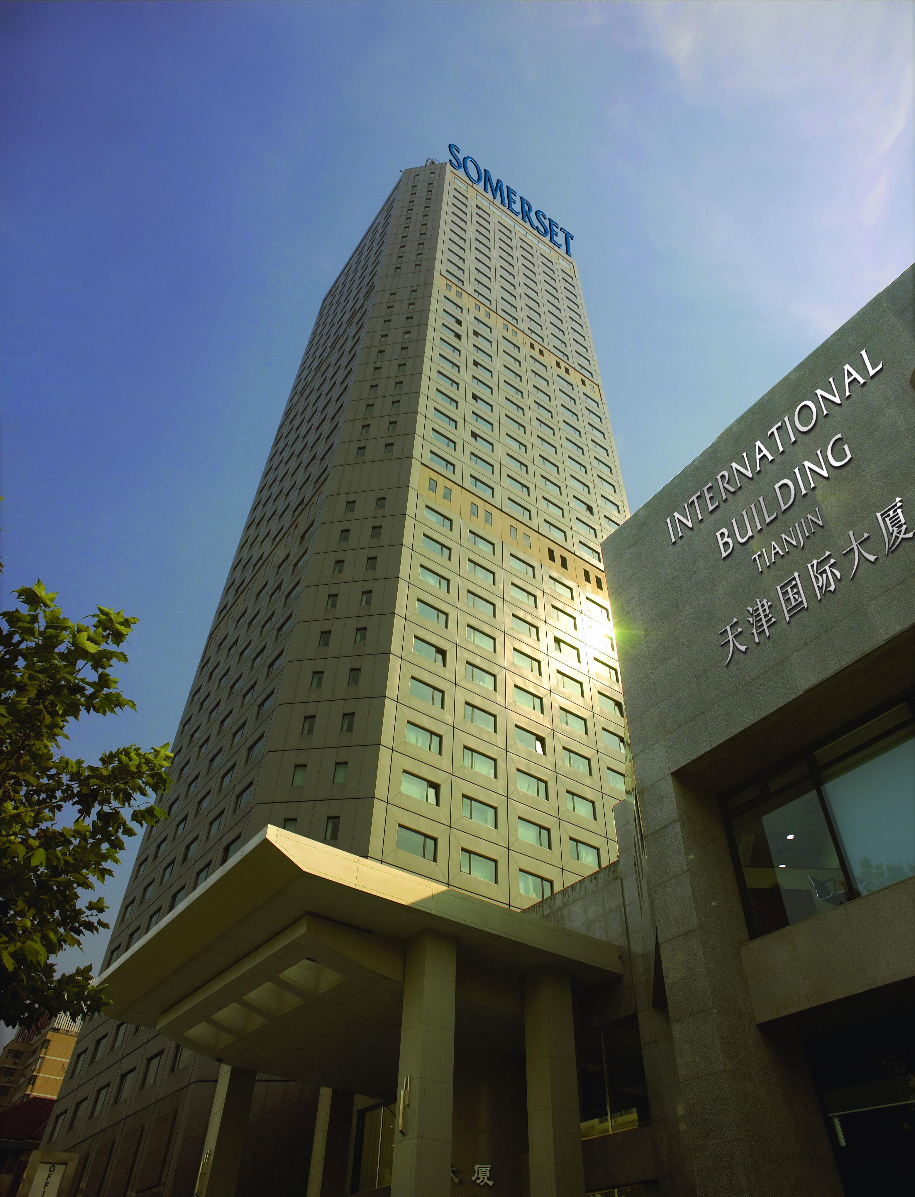 Somerset International Building Tianjin Buitenkant foto
