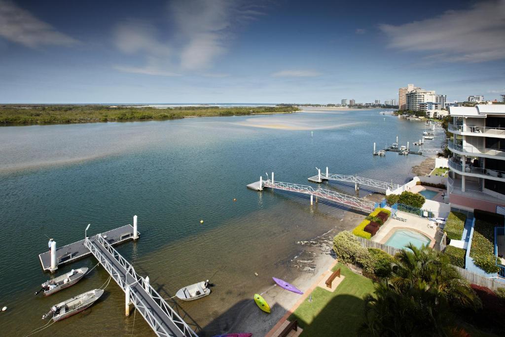On The River Apartments Maroochydore Buitenkant foto