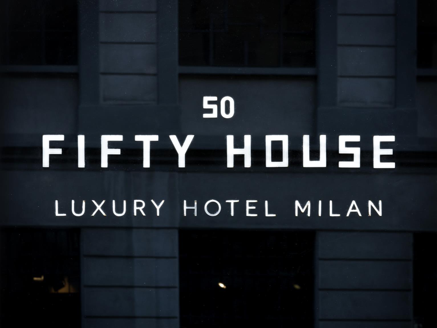 Fifty House Cellini Hotel Milaan Buitenkant foto
