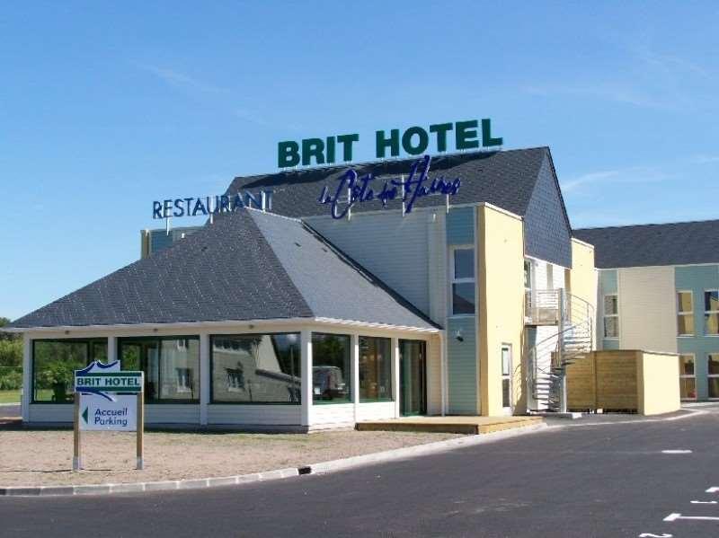 Brit Hotel De La Côte Des Havres Lessay Buitenkant foto