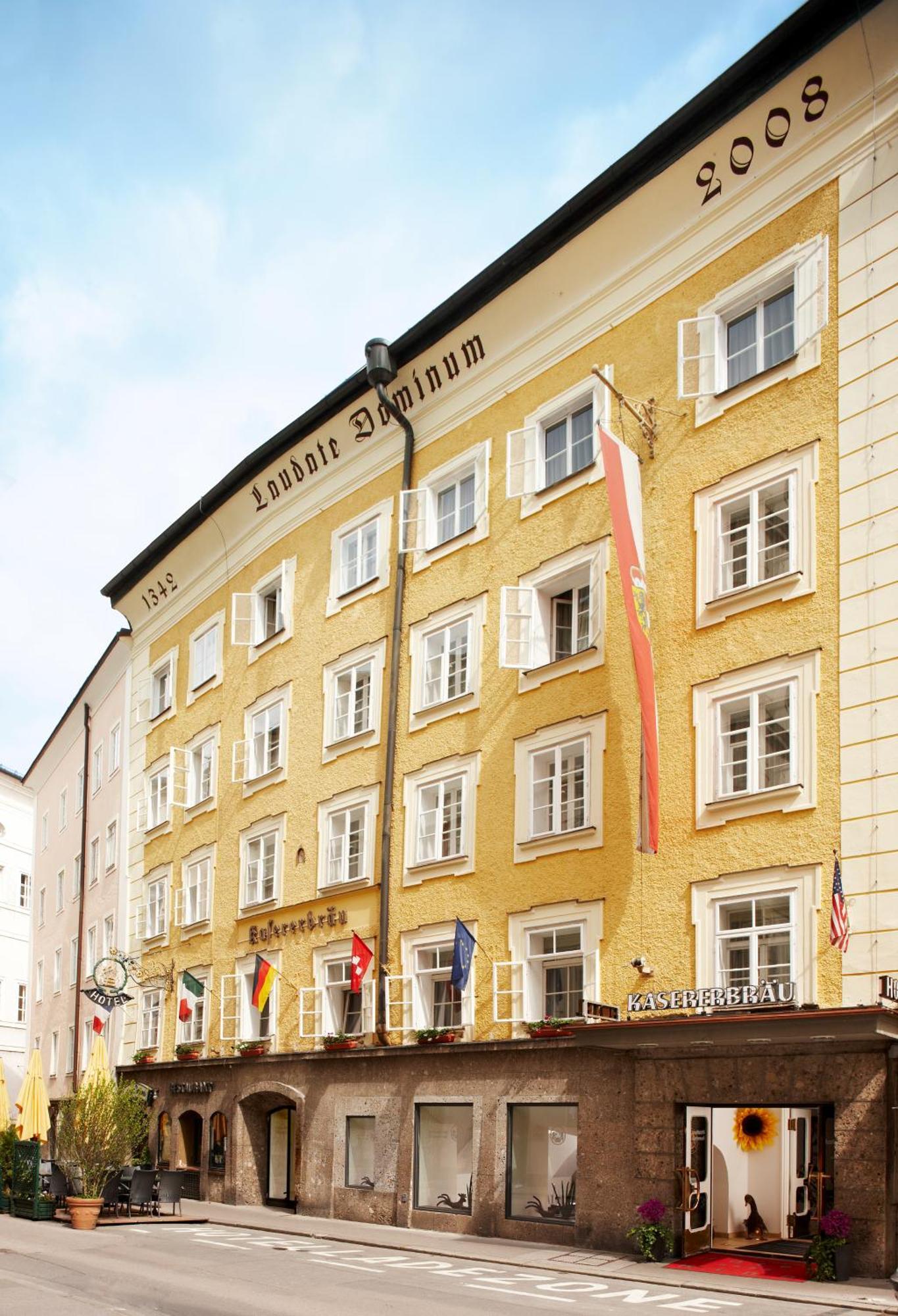 Altstadthotel Kasererbrau Salzburg Buitenkant foto