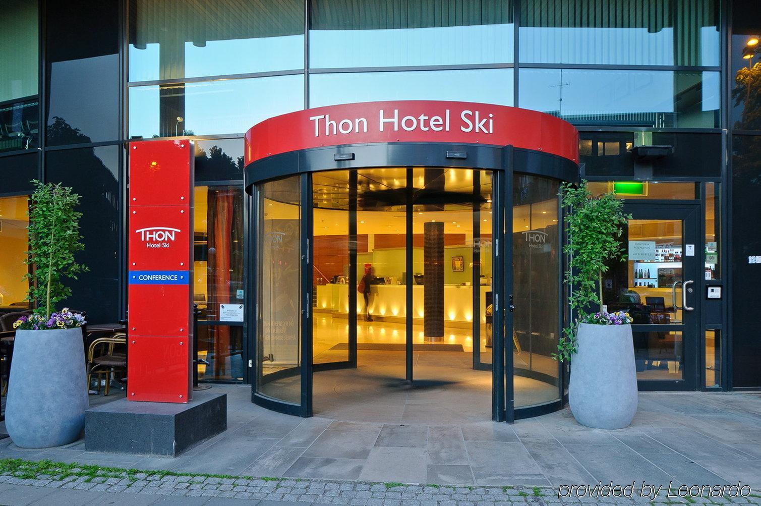 Thon Hotel Ski Buitenkant foto