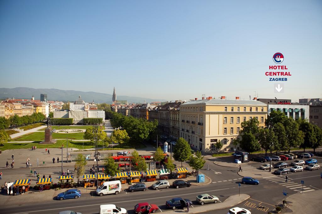 Hotel Central Zagreb Buitenkant foto