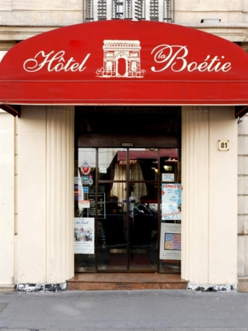 Hotel La Boetie Parijs Buitenkant foto