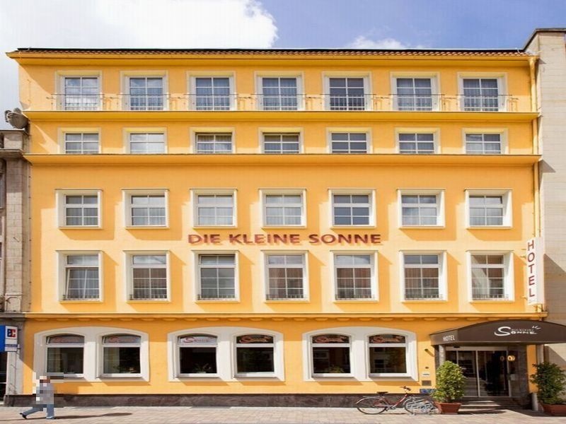 Hotel die kleine Sonne Rostock Buitenkant foto