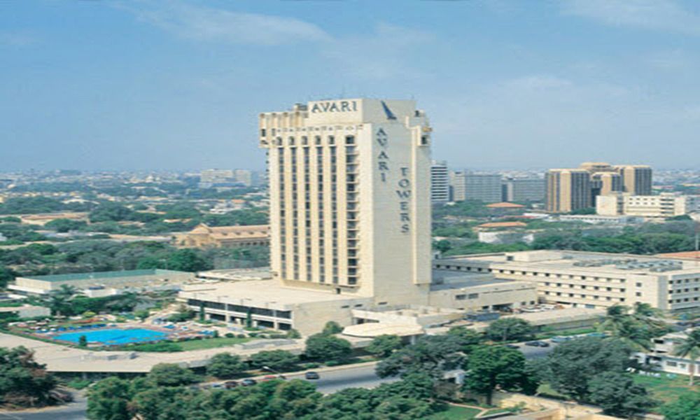 Avari Tower Karachi Buitenkant foto