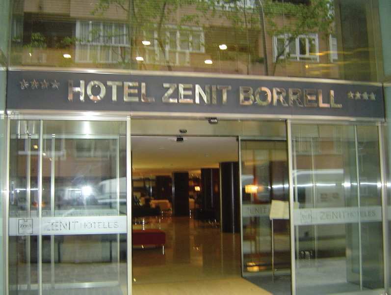 Zenit Borrell Hotel Barcelona Buitenkant foto