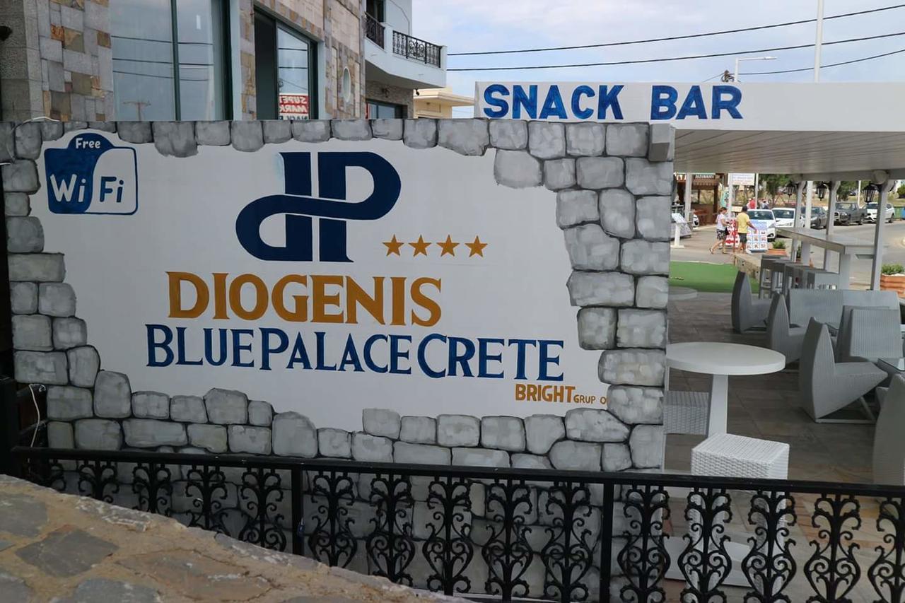 Diogenis Blue Palace Gouves Buitenkant foto