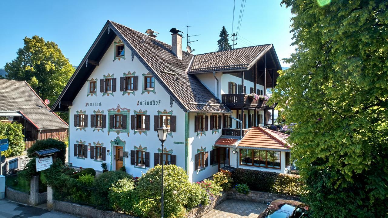 Gastehaus Enzianhof Hotel Garni Oberammergau Buitenkant foto