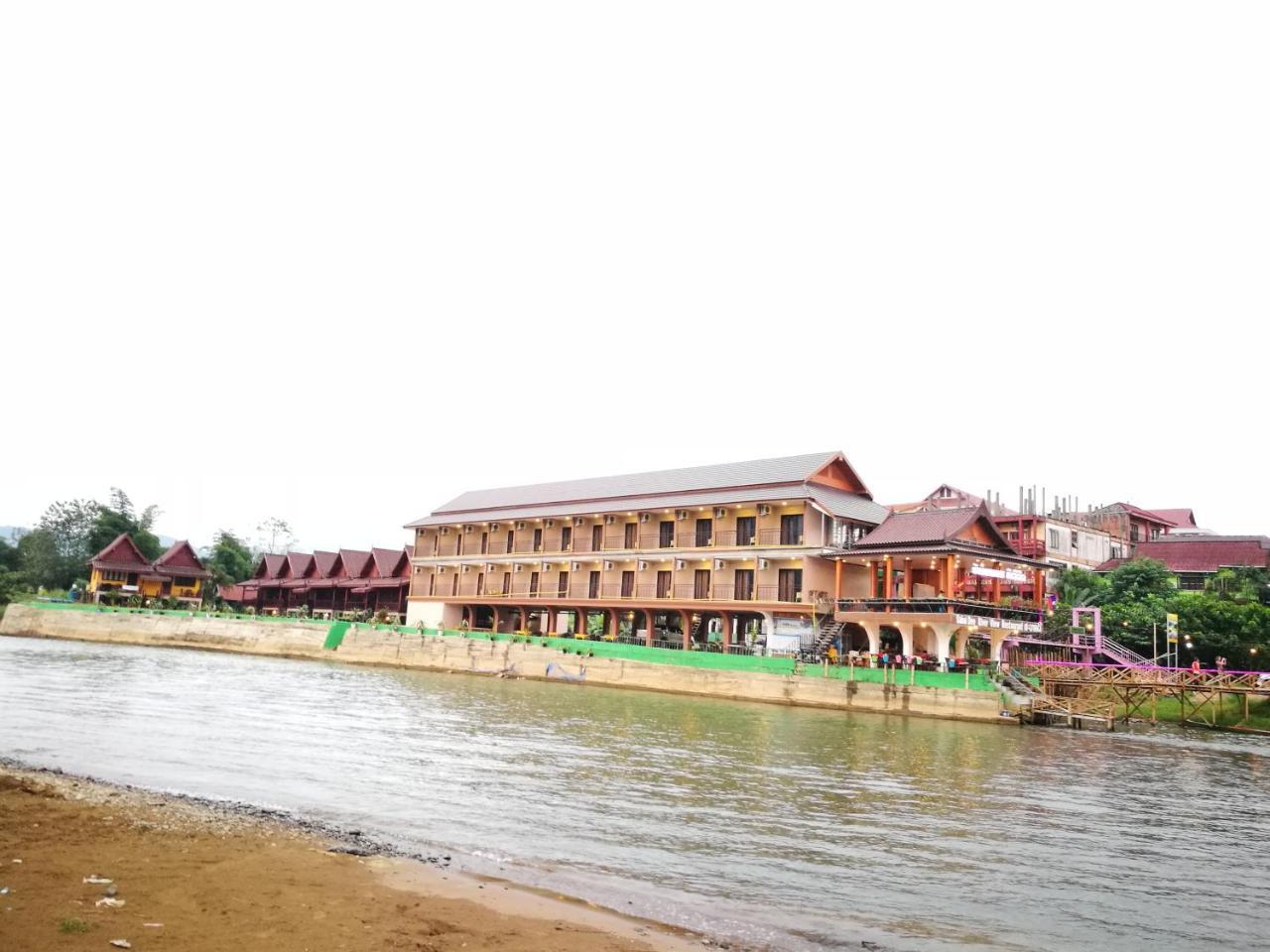 River View Bungalows Villa Vang Vieng Buitenkant foto