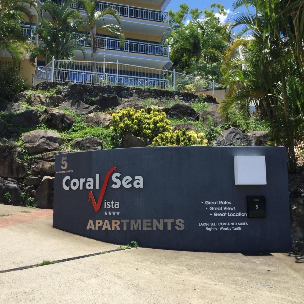 Coral Sea Vista Apartments Airlie Beach Buitenkant foto