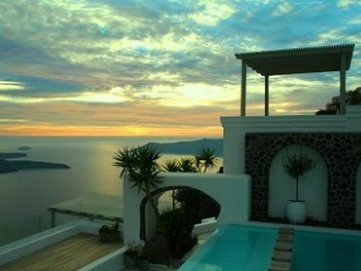 Santorini Cliffs Hotel Imerovígli Buitenkant foto