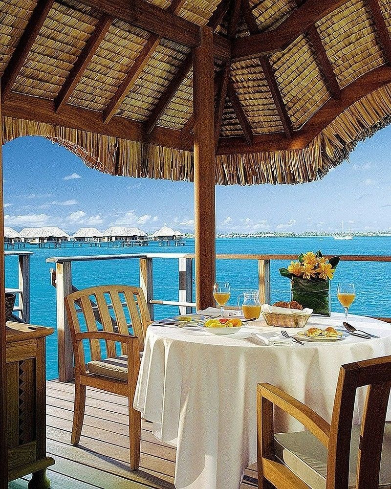 Four Seasons Resort Bora Bora Restaurant foto