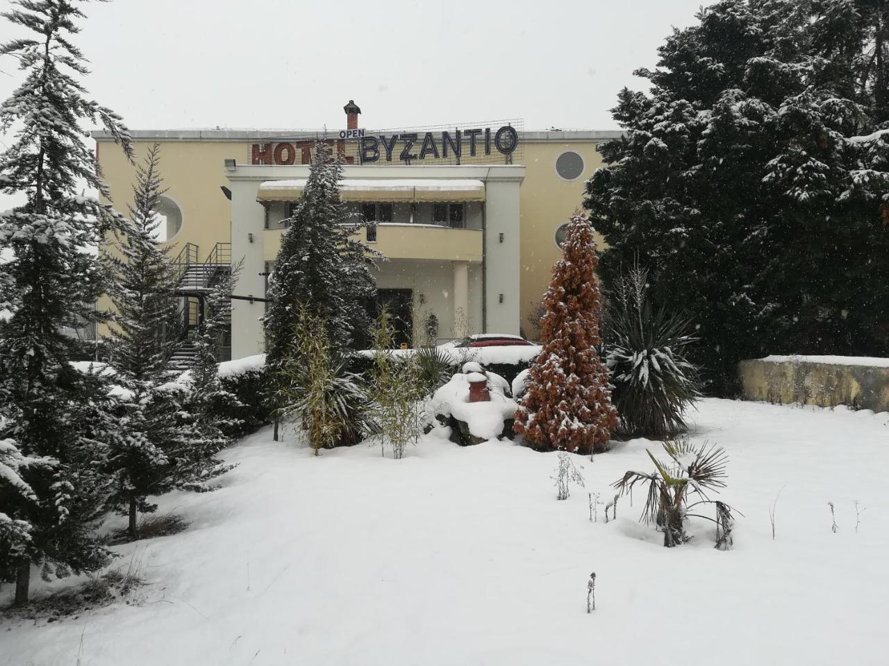 Byzantio Hotel Thessaloniki Buitenkant foto
