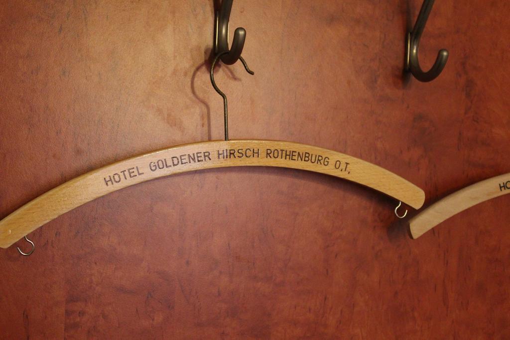 Historik Hotel Goldener Hirsch Rothenburg Rothenburg ob der Tauber Buitenkant foto