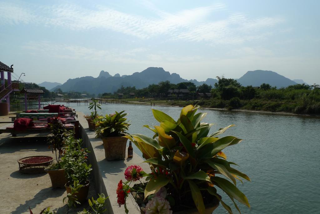 River View Bungalows Villa Vang Vieng Buitenkant foto