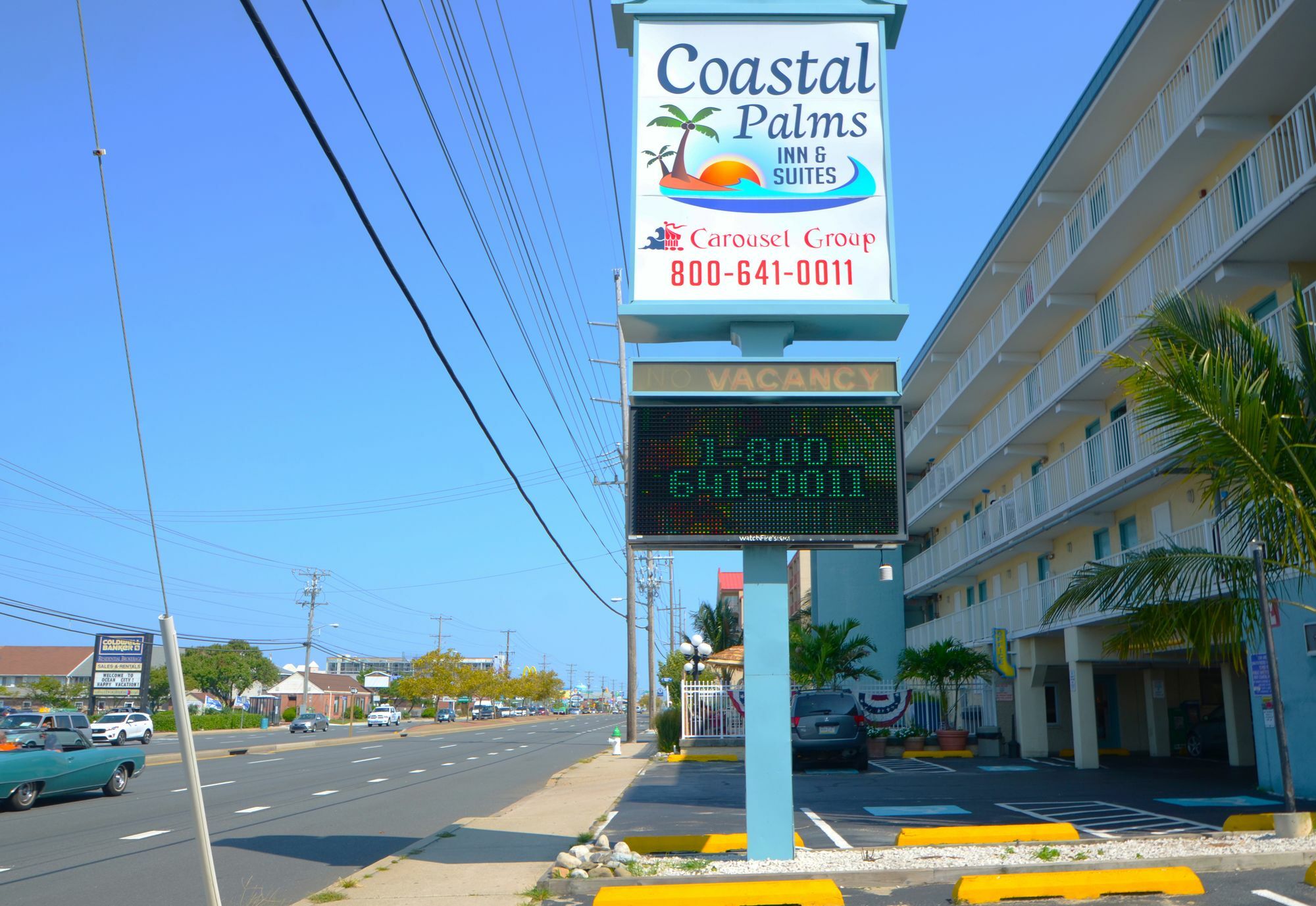Coastal Palms Inn And Suites Ocean City Buitenkant foto