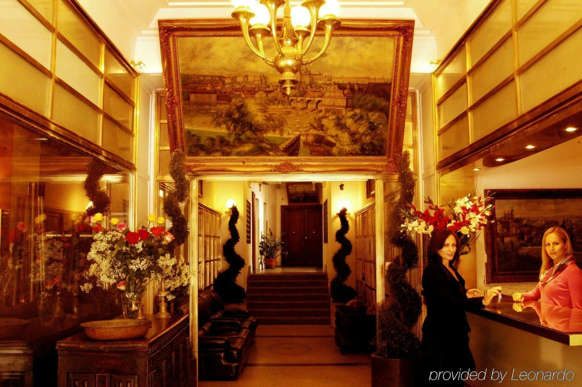 Hotel Bologna Praag Interieur foto