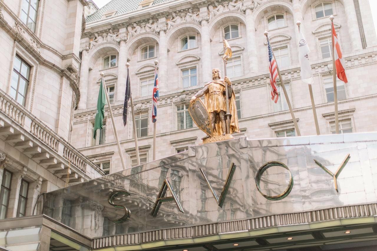 The Savoy Hotel Londen Buitenkant foto
