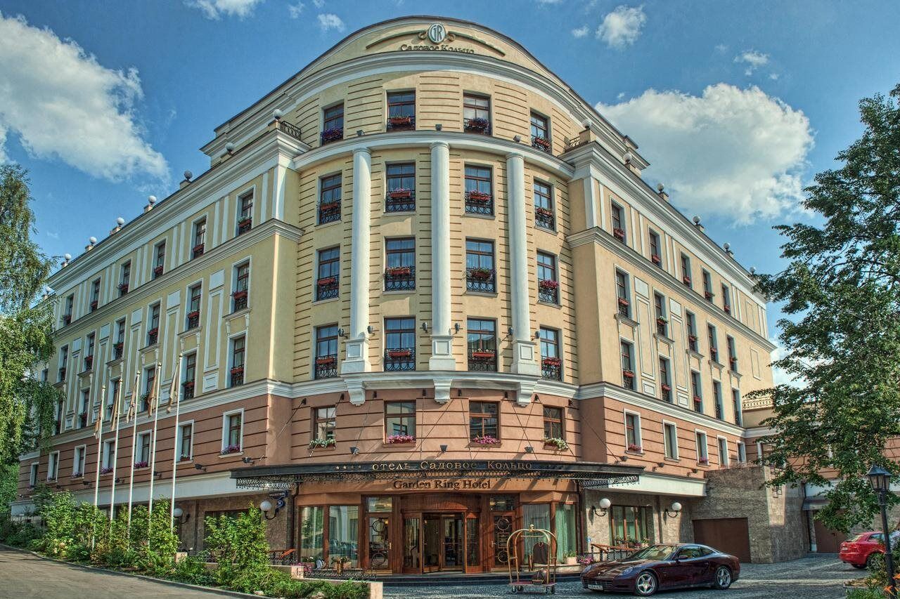 Hotel Garden Ring Moskou Buitenkant foto