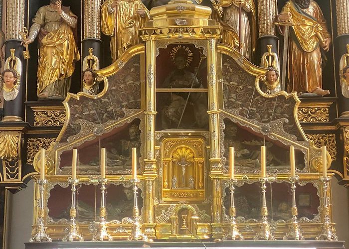 Basilica of St. Michael, Mondsee Basilika St. Michael in Mondsee, Austria photo