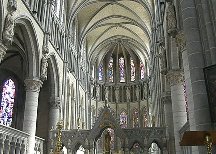 St Martin's Church inside the cathedral in Zeebrugge, Belgium | Cruise europe, Bruges ... photo