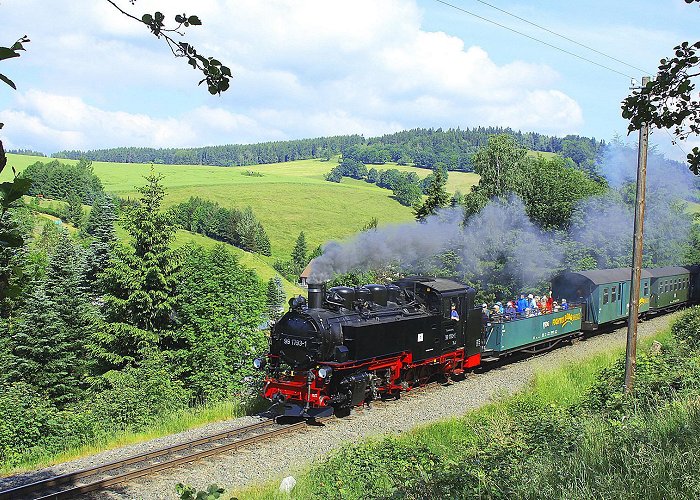 Fichtelberg railway Ore Mountains and Chemnitz - STEAM RAILWAY ROUTE Saxony photo