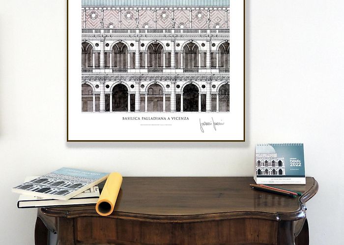 Basilica Palladiana Basilica Palladiana in Vicenza, by Andrea Palladio, Detail ... photo