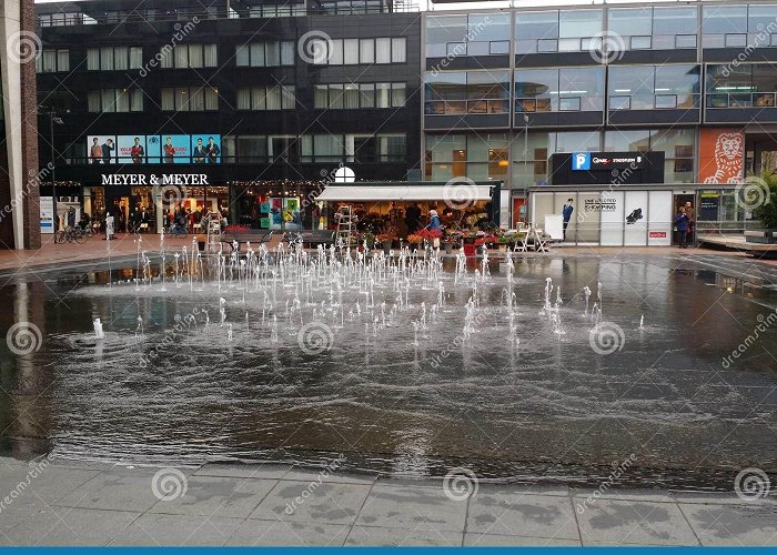 Stadsplein Fontain in the Center of Amstelveen Holland Editorial Stock Image ... photo