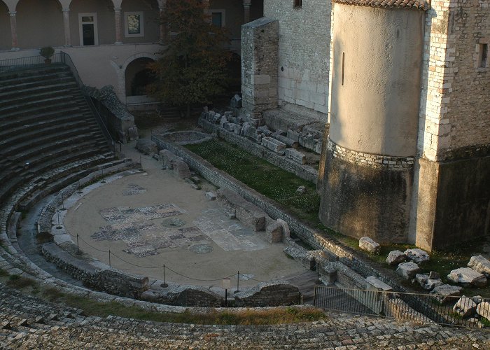 Roman Theatre of Spoleto The Roman Theatre in Spoleto en - | www.umbriatourism.it photo