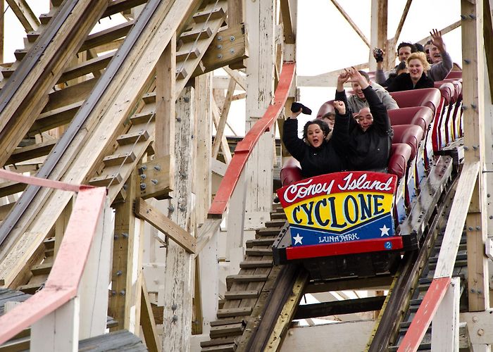 Coney Island Cyclone Roller Coaster Coney Island Cyclone | Attractions in Coney Island, New York photo