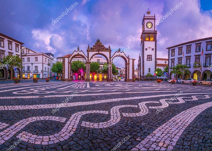 Portas da Cidade Portas da Cidade - the city symbol of Ponta Delgada in Sao Miguel ... photo
