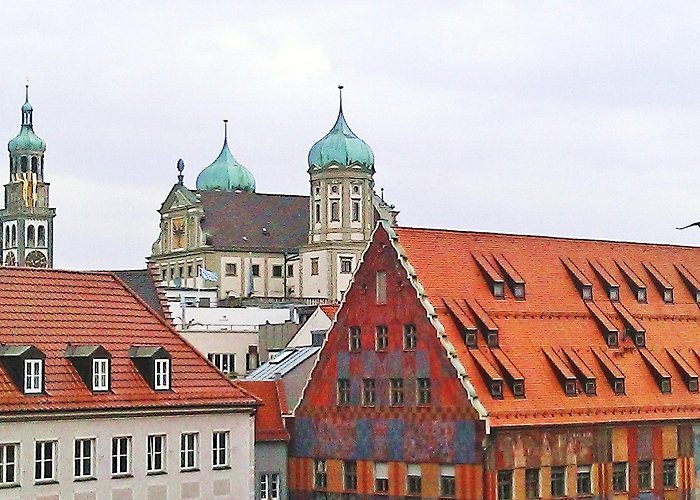 Weberhaus Augsburg Panorama Augsburger Moritzplatz | Jüdisch Historischer Verein Augsburg photo