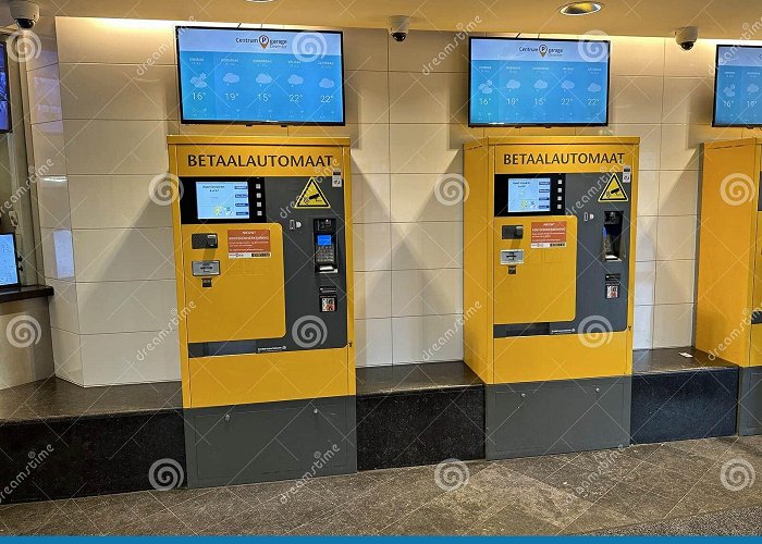 Noorderbergpoort Parking Automated Car Parking Pay Machines Editorial Stock Image - Image ... photo