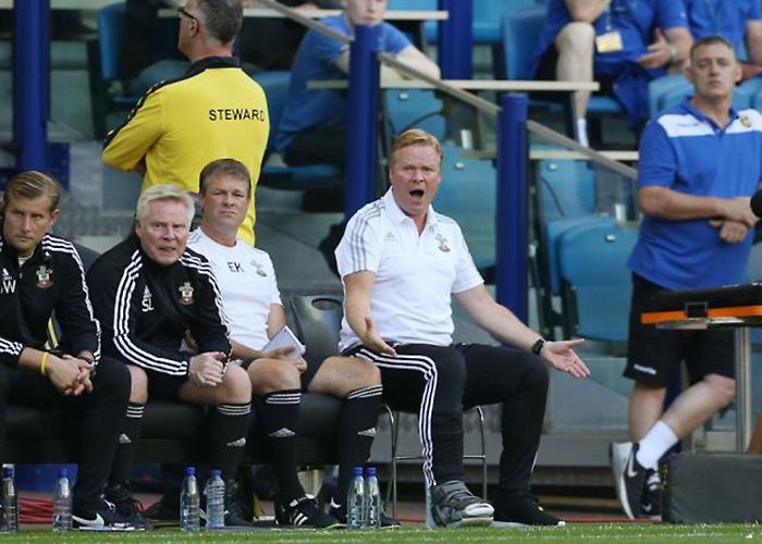 Achilles Ronald Koeman could miss Southampton's opener after rupturing ... photo