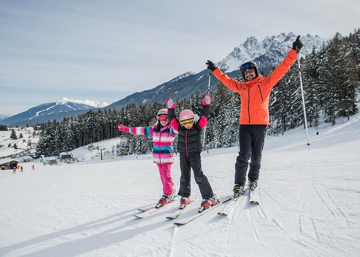 Trenker Ski Area Rienza - Dobbiaco Skiing Kids Family Trenker Slope photo