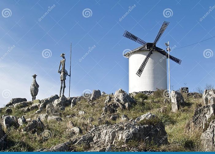 City Hall Monument To Don Quixote De La Mancha Stock Image - Image of ... photo
