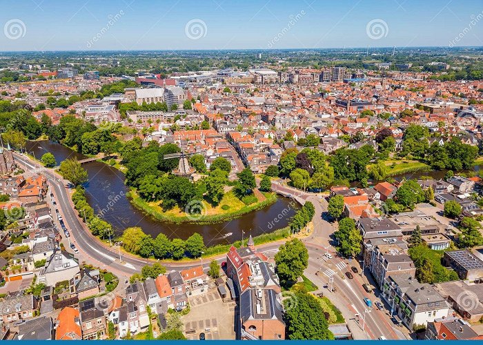 Centre Point Aerial View on City Centre of Alkmaar Netherlands Stock Photo ... photo