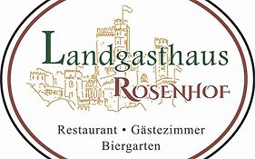 Landgasthaus Rosenhof Hotel Trechtingshausen Exterior photo