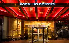 Hotel 50 Bowery Nyc New York Exterior photo