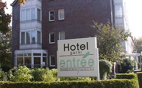 Entree Gross Borstel Garni Hotel Hamburg-Harburg Exterior photo