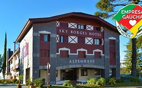 Sky Borges Hotel Alpenhaus - Gramado Exterior photo
