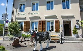 Gasthof National Hotel Langendorf Exterior photo