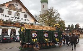 Metzgerei Gasthof Oberhauser - Hotel Zur Post Egling Exterior photo